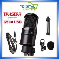 Mic thu âm Takstar PC K220USB [Chính Hãng] Micro thu âm máy tính Takstar PC K220 USB
