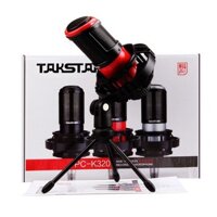 Mic thu âm Takstar PC-K320 - Micro thu âm karaoke/Livestream Takstar PC K320, tặng kèm dây míc