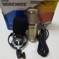 Mic thu âm Waichang BM 900 cao cấp, kết hợp soundcard K10 và H9,V8,V10, hàng đẹp Smarttnt.vn