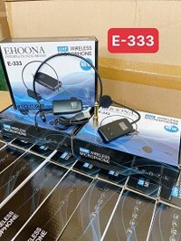 MIC TRỢ GIẢNG KHÔNG DÂY ĐA NĂNG EHOONA E333