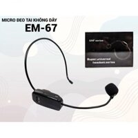 MIC TRỢ GIẢNG KHÔNG DÂY EM-67