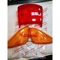 Mica đèn hậụ, Bộ 3 chụp đèn xi nhan cho Wave 100- chính hãng Thailan