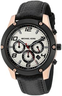 Michael Kors Men's Caine Rose Gold-Tone Watch MK8489