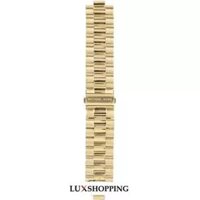 Michael Kors Straps Runway gold coated stainless steel bracelet