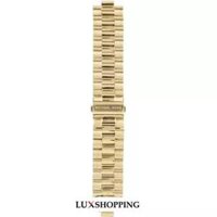 Michael Kors Straps Runway gold coated stainless steel bracelet