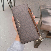 Michael Kors - Ví cầm tay MK Admiral Jet Set - Clutch cầm tay MK - Màu nâu(23 x 10cm)