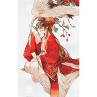 [MiChi Art] Hạc Hàm Tiên - Artbook hướng dẫn vẽ màu nước nhân vật nghệ thuật