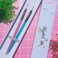[MiChi Art] Vân Mộng - Bút lông vẽ màu nước thủy mặc, cọ thư pháp lông thú - Giản Mặc Trai