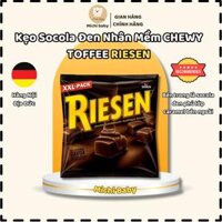 Michibaby Kẹo Socola  Đen RIESEN Nhân Mềm Socola Phủ Lớp Caramel Chewy Toffe MC796