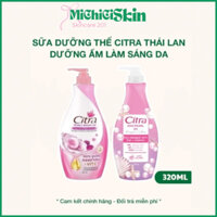 [MICHICI Skin] Sữa dưỡng thể Citra Thái Lan dưỡng ẩm làm sáng da chuyên sâu nhiều công thức