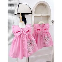 [Michis Babies-H01] Váy baby doll cổ bèo dễ thương cho bé