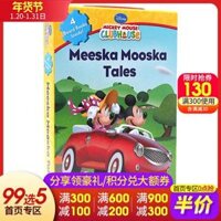 Mickey Mouse Clubhouse 4 đóng hộp sách ban Meeska Mooska câu chuyện tiếng Anh truyện tranh gốc Mickey Mouse Clubhouse Disney Animation Đồ chơi giáo dục