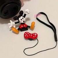 Mickey Universal Camera Canon 200d Hot Shoe Cover R50 Nhỏ Spittoon Lens Cover Chống Mất Fuji xs20XT5 Sony ~250302Tôi