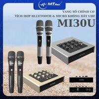 Micro Acnos Mi30U  Vang Cơ Mini Kèm 2 Micro Hợp Kim Cao Cấp, Chuyên Echo &amp; Reverb Xử Lý Âm Thanh Cực Hay Trên Các Dòng Loa Nghe Nhạc