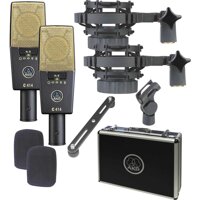 Micro AKG C414 XLII Matched Pair Stereo Set
