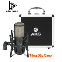 Micro AKG P220 - Micro Vocal Condenser Thu Âm Phòng Studio - Chính Hãng Áo (Bảo Hành 24 Tháng) - Tặng Dây Mic Canon