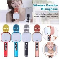Micro bluetooth karaoke cầm tay kiêm loa bluetooth Q009