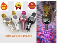 Micro Bluetooth Karaoke M8 + Có đèn led cực đẹp
