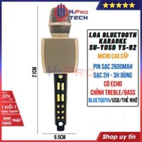 Micro Bluetooth Karaoke, Mic Loa Bluetooth SU-YOSD YS-92 Cao Cấp Âm Bass Ấm, Mic Bắt Giọng Cực Tốt - H2Pro Tech