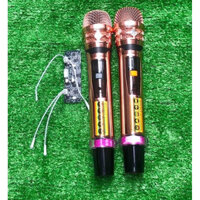Micro bo loa kéo UGX set tần số tiết kiệm pin sóng xa
