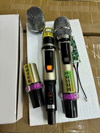 MICRO BO MẠCH KHÔNG DÂY T122 - 2 MIC