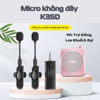 Micro Cài Áo Không Dây K35D Dành Cho Giáo Viên, Máy Trợ Giảng Jack 3.5mm Cắm Loa Khuếch Đại (TH SHOP)