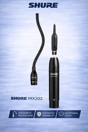 Micro cài đầu Shure MX202