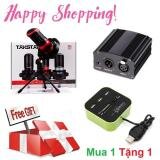 Micro cao cấp 2018 Takstar PC-K320 đầy đủ nguồn Phantom 48v và cáp kết nối XLR cắm là dùng Tặng kèm Hub chia cổng Usb kiêm đọc thẻ đa năng