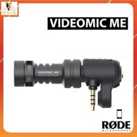 Micro Cho Điện Thoại Smartphone Rode Videomic ME Giắc Cắm TRRS,  Hướng Thu Cardioid Lọc Tạp Âm