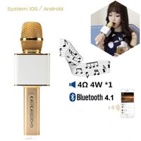 Micro có bluetooth Karaoke 3 trong 1 - Micro không dây Bluetooth YS-10 hát trên điện thoại xuất sắc âm thanh vượt trội giọng ca vang xa. Bảo hành 1 đổi 1