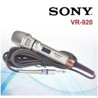 Micro Có Dây Cao Cấp Sony VR 920 - Micro Karaoke Nhỏ Gọn,Thiết Kế Sang Trọng, Lọc Âm Chuẩn,Micro Sử Dụng Cho Karaoke
