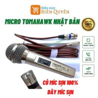 Micro có dây cao cấp TOMAHAWK - hàng nhật bãi - chống hú , hút mic - mới 99%