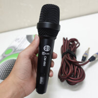Micro Có Dây Hát Karaoke CM-880 Chính Hãng | Phù Hợp Mọi Dàn Âm Thanh Gia Đình, Phòng Hát Chuyên Nghiệp