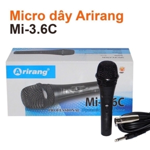 Micro có dây Karaoke Arirang Mi-3.6B