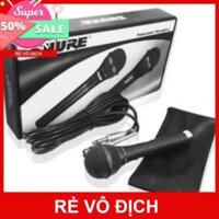 Micro Có Dây Karaoke SHURE SM-959 Full Box Tặng Kèm Bao Da