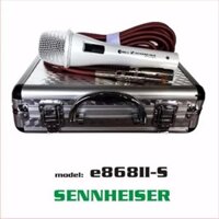 Micro Có dây Sennheiser e868II-S (TRẮNG) + Tặng vòng chóng lăn