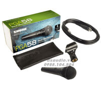 Micro có dây Shure PGA58-XLR