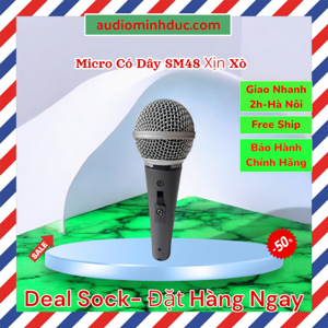 Micro có dây Shure SM48