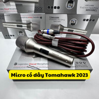 Micro có dây Tomahawk 2023 - Mic hàng nhật bãi xịn - Thiết kế bắt mắt, sang trọng - Chất âm nhẹ, siêu sáng - Bắt âm nhạy