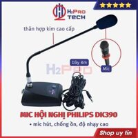 Micro Cổ Ngỗng Độ Nhạy Cao Philips Dk-390 Hà Lan, Micro Để Bục Phát Biểu Cao Cấp Chuyên Dùng Cho Phòng Họp, Hội Nghị-H2P