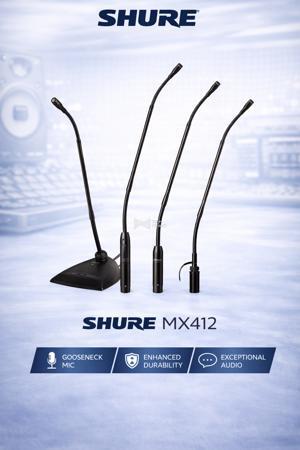 Micro cổ ngỗng shure MX412