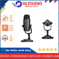 Micro Condenser  Boya BY-PM500 USB , Thu Âm Cho Máy Tính, Điện Thoại HL Studio