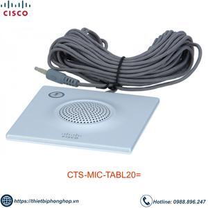 Micro đa hướng để bàn Cisco MIC-TABL20