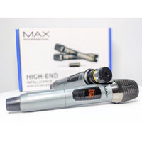 Micro đa năng Max-39 sóng mạnh, hút âm tốt sử dụng loa kéo, amply + tặng 2 bông bọc micro chống ồn