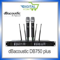 Micro dBcacoustic DB750 plus, Mic dB 750plus cao cấp chuyên cho show, sự kiện sóng tốt 100m