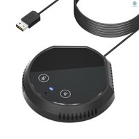 Micro Để Bàn Cổng USB Xoay 360 Độ° Mic Thu Âm Đa Hướng Cắm & Chơi Game PC Hỗ Trợ BT Spea