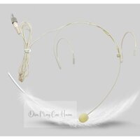 Micro Đeo tai micro cài đầu micro hạt gạo Sennheiser-3.5mm vặn răng trong