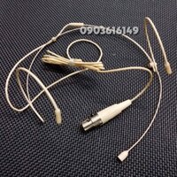 Micro đeo tai Sennheiser đầu Jack canon mini ( 3pin xlr ) kiểu hạt gạo