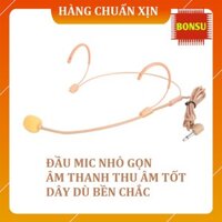 Micro gài tai cho máy trợ giảng, thuyết trình, MC