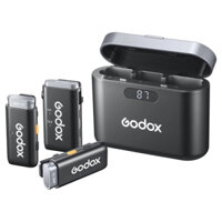 Micro Godox WEC 2 mic không dây cài áo cho điện thoại, máy ảnh DSLR, máy tính, máy quay làm vlog, livetream, phỏng vấn